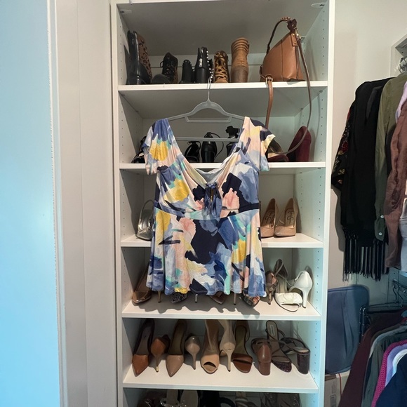 Off shoulder Colorful blouse - Picture 7 of 7